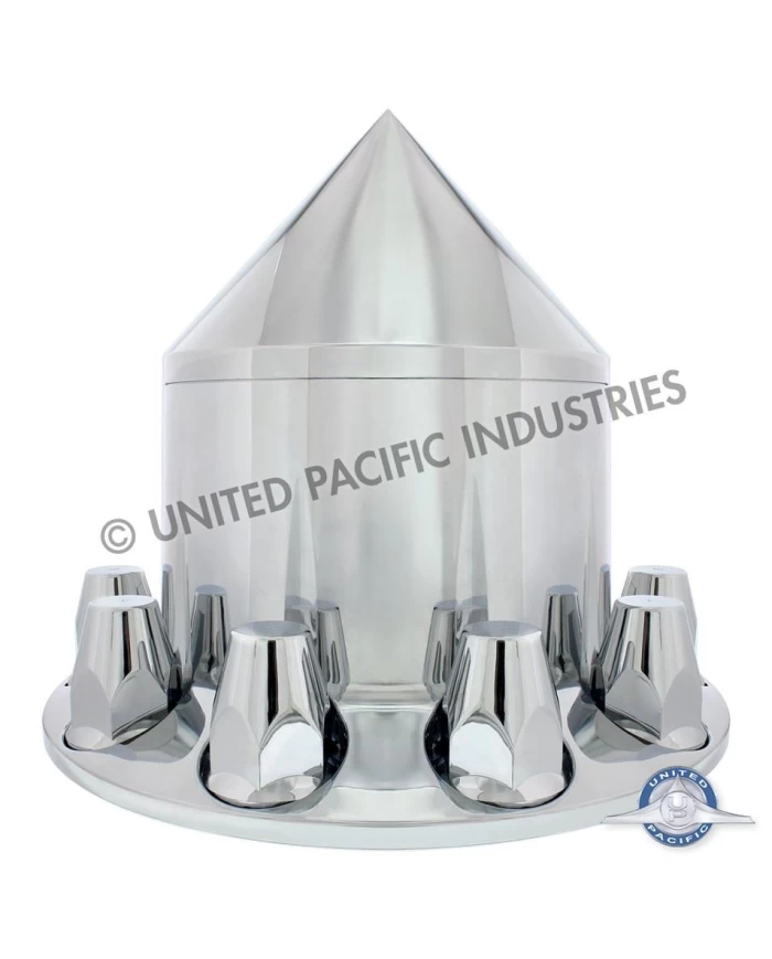 (BOX) 33 MM THREAD-ON SPIKE REAR AXLE COVER SET