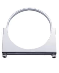 (BULK) CHROME 5" U-BOLT EXHAUST CLAMP (BULK) CHROME 5" U-BOLT EXHAUST CLAMP