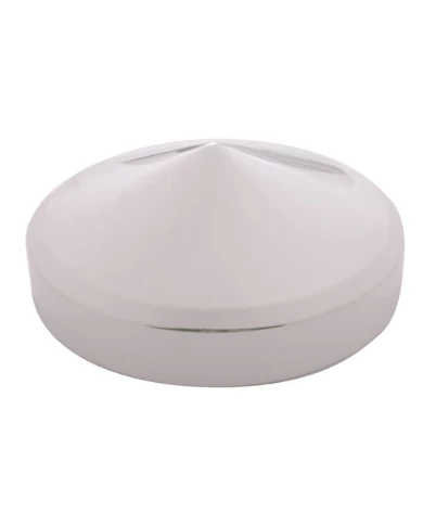 (BULK) CHROME POINTED HORN COVER - 5 1/2" TO 6" (BULK) CHROME POINTED HORN COVER - 5 1/2" TO 6"