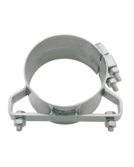 (BULK) DELUXE STAINLESS STEEL WIDE BAND 5" EXHAUST CLAMP (BULK) DELUXE STAINLESS STEEL WIDE BAND 5" EXHAUST CLAMP