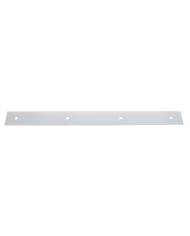 (BULK) CHROME 2"L x 24"W TOP MUD FLAP PLATE - BOLT THRU (BULK) CHROME 2"L x 24"W TOP MUD FLAP PLATE - BOLT THRU