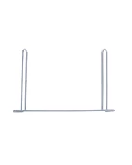 (BULK) CHROME 10 1/4"L x 16 1/2"W FRONT FENDER ANTI-SAIL BRACKET