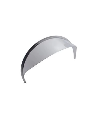 (BULK) STAINLESS STEEL 7" ROUND HEADLIGHT VISOR