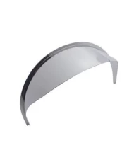 (BULK) STAINLESS STEEL 7" ROUND HEADLIGHT VISOR (BULK) STAINLESS STEEL 7" ROUND HEADLIGHT VISOR