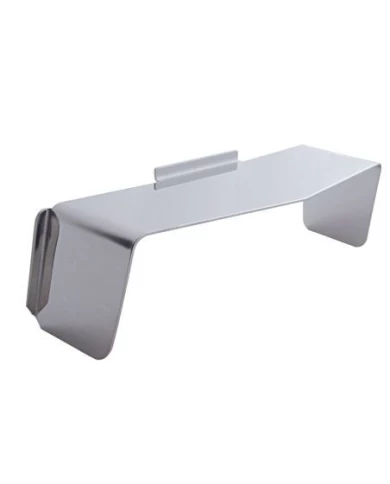 (BULK) STAINLESS STEEL 6" x 4" RECTANGULAR HEADLIGHT VISOR - FLAT