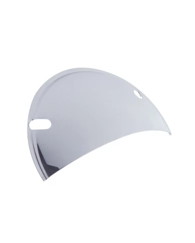 (2/BULK) CHROME 5 3/4" ROUND HEADLIGHT SHIELD