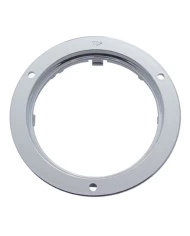 (CARD) CHROME PLASTIC 4" MOUNTING BEZEL (CARD) CHROME PLASTIC 4" MOUNTING BEZEL