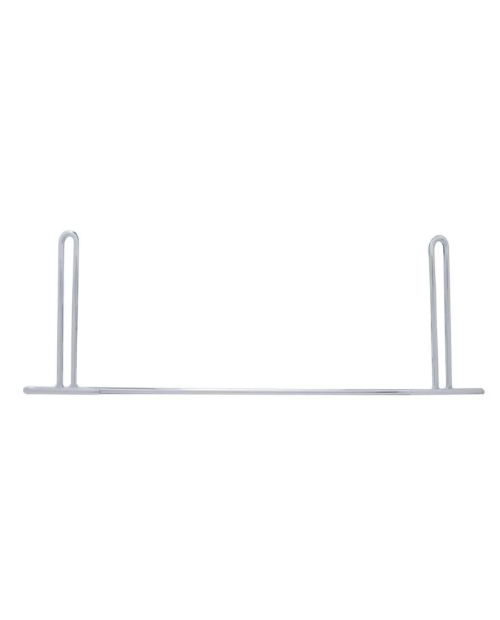 (BULK) CHROME 9"L x 24"W PETERBILT BATTERY BOX ANTI-SAIL BRACKET