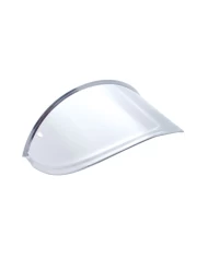 (BULK) STAINLESS STEEL 7" ROUND HEADLIGHT DROP VISOR