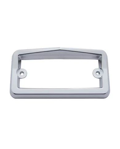 (CARD) CHROME PLASTIC FREIGHTLINER CAB/SUNVISOR BEZEL
