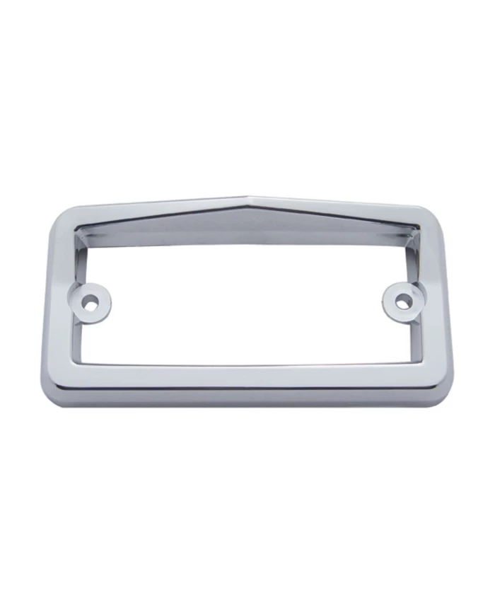 (CARD) CHROME PLASTIC FREIGHTLINER CAB/SUNVISOR BEZEL