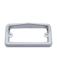 (CARD) CHROME PLASTIC FREIGHTLINER CAB/SUNVISOR BEZEL