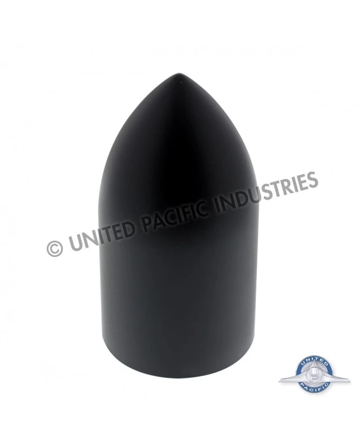 (BULK) BLACK 33mm X 3 7/8" BULLET NUT COVER - THREAD-ON (BULK) BLACK 33mm X 3 7/8" BULLET NUT COVER - THREAD-ON