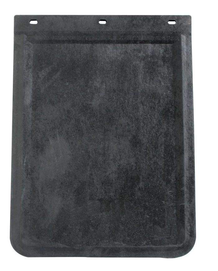 (2/BULK) BLACK FRONT RUBBER 18"L x 24"W MUD FLAP
