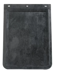(2/BULK) BLACK FRONT RUBBER 18"L x 24"W MUD FLAP