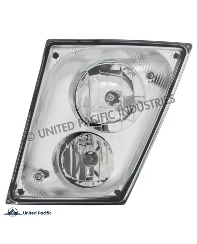 UP32590-Chrome Fog/Driving Light Assembly For 2003-2017 Volvo VN/VNL - Driver