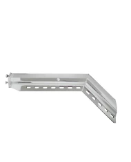 (2/BULK) STAINLESS STEEL 30" HEAVY DUTY SPRING LOADED 45° ANGLED MUD FLAP HANGER - 1 1/8" BOLT PATTERN