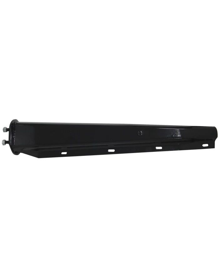(2/BULK) BLACK STRAIGHT 30" HEAVY DUTY SPRING LOADED STRAIGHT MUD FLAP HANGER - 2 1/2" BOLT PATTERN