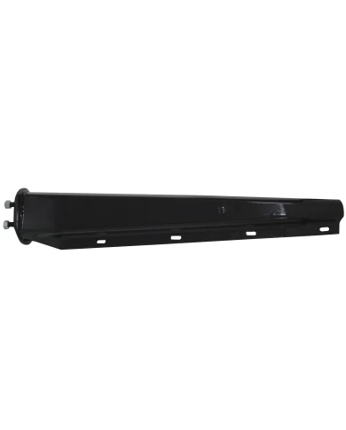 (2/BULK) BLACK STRAIGHT 30" HEAVY DUTY SPRING LOADED STRAIGHT MUD FLAP HANGER - 2" BOLT PATTERN (2/BULK) BLACK STRAIGHT 30" HEAVY DUTY SPRING LOADED STRAIGHT MUD FLAP HANGER - 2" BOLT PATTERN