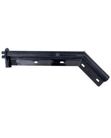 (2/BULK) BLACK 28" ECONOMY SPRING LOADED 45° ANGLED MUD FLAP HANGER - 1 1/8" BOLT PATTERN (2/BULK) BLACK 28" ECONOMY SPRING LOADED 45° ANGLED MUD FLAP HANGER - 1 1/8" BOLT PATTERN