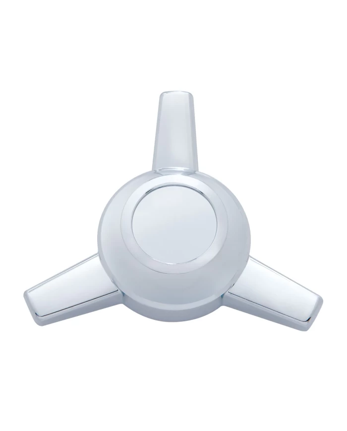 (BULK) CHROME SPINNER - 3 BAR STRAIGHT (BULK) CHROME SPINNER - 3 BAR STRAIGHT