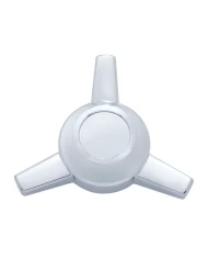 (BULK) CHROME SPINNER - 3 BAR STRAIGHT (BULK) CHROME SPINNER - 3 BAR STRAIGHT