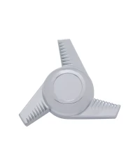 (BULK) CHROME PLASTIC SPINNER - 3 BAR LEFT SWING (BULK) CHROME PLASTIC SPINNER - 3 BAR LEFT SWING