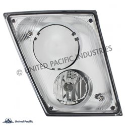 UP32593-Chrome Fog Light Assembly For 2003-2017 Volvo VN/VNL - Passenger