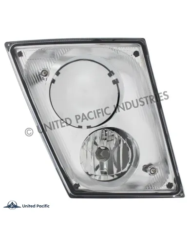 UP32593-Chrome Fog Light Assembly For 2003-2017 Volvo VN/VNL - Passenger