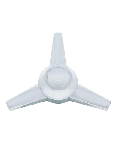 (BULK) CHROME 3 EXTRA LARGE BAR STRAIGHT SPINNER