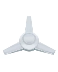 (BULK) CHROME 3 EXTRA LARGE BAR STRAIGHT SPINNER (BULK) CHROME 3 EXTRA LARGE BAR STRAIGHT SPINNER