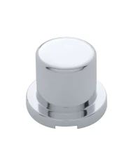 (10/PACK) CHROME PLASTIC 11/16" x 15/16" FLAT TOP NUT COVER (10/PACK) CHROME PLASTIC 11/16" x 15/16" FLAT TOP NUT COVER
