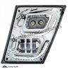 UP32594-Chrome High Power LED Fog Light With LED DRL & Position Light for 2003-2017 Volvo VN/VNL - Driver