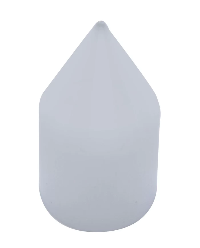 (10/PACK) CHROME PLASTIC 1 1/8" x 2 13/16" SPIKE NUT COVER (10/PACK) CHROME PLASTIC 1 1/8" x 2 13/16" SPIKE NUT COVER