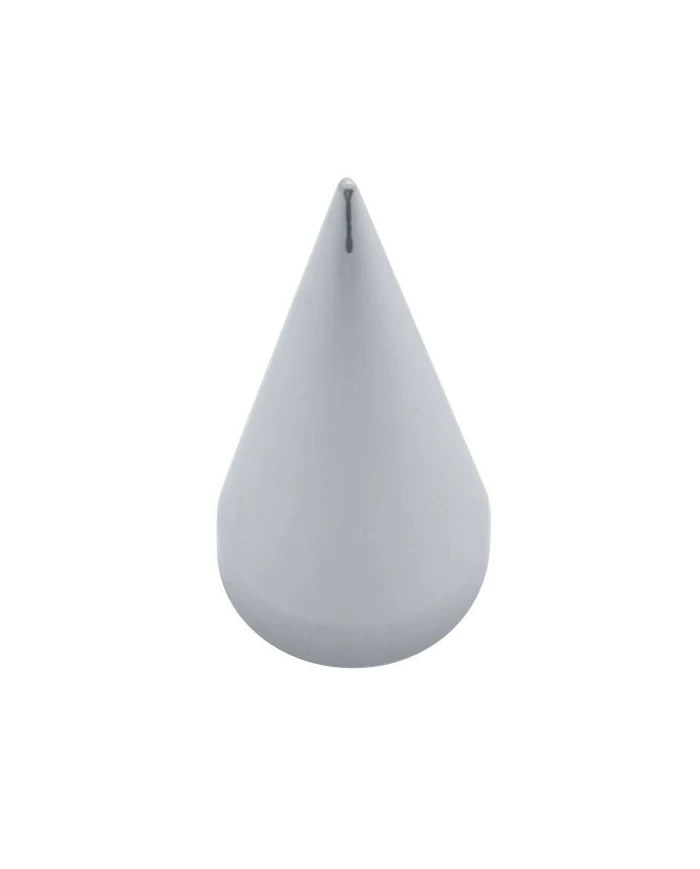 (BULK) CHROME PLASTIC 33mm X 4 1/2" SPIKE THREAD-ON NUT COVER (BULK) CHROME PLASTIC 33mm X 4 1/2" SPIKE THREAD-ON NUT COVER