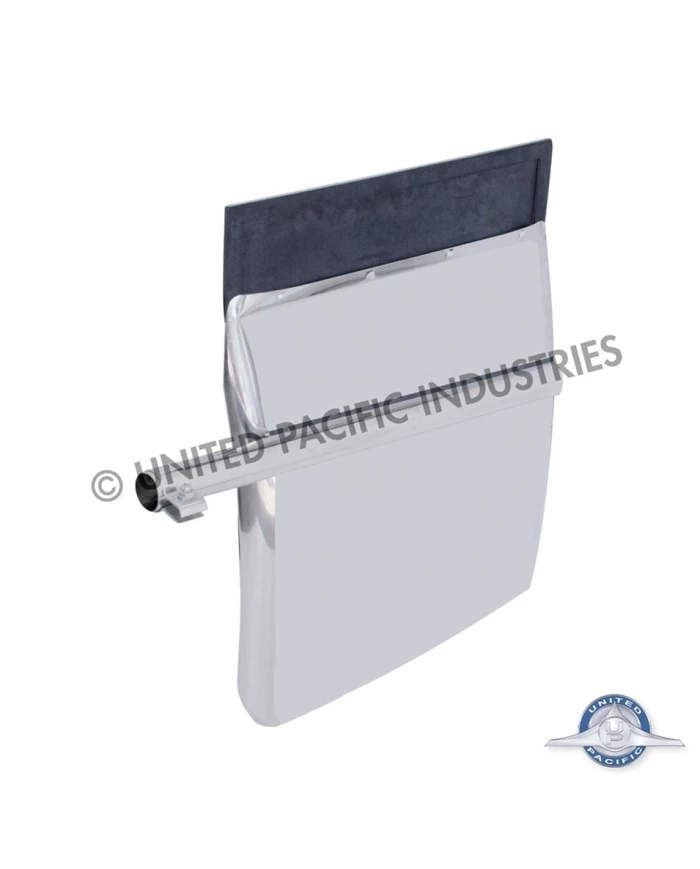 (2/BOX) ECONOMY 430 STAINLESS STEEL 24" X 27" QUARTER FENDER - TUBE BRACKET