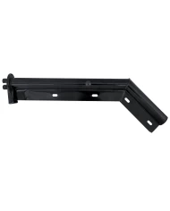 (2/BOX) BLACK 28" SPRING-LOADED 1 1/8" BOLT 45° ANGLED MUD FLAP HANGER - COMPETITION SERIES