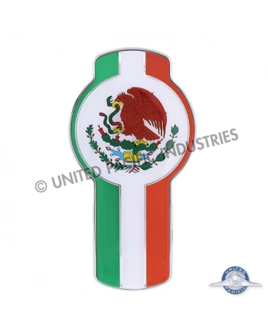 (CARD) CHROME FLAG EMBLEM - MEXICO (CARD) CHROME FLAG EMBLEM - MEXICO