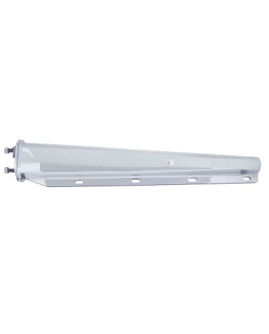 (2/CBOX) STAINLESS 30" SPRING LOADED MUD FLAP HANGER - COMPETITION SERIES - 2 1/2" BOLT PATTERN (2/CBOX) STAINLESS 30" SPRING LOADED MUD FLAP HANGER - COMPETITION SERIES - 2 1/2" BOLT PATTERN