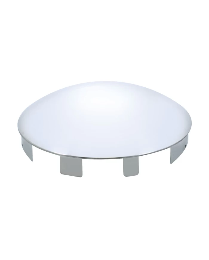 (BULK) STAINLESS STEEL UNIVERSAL DOME FRONT HUB CAP - 1" LIP (BULK) STAINLESS STEEL UNIVERSAL DOME FRONT HUB CAP - 1" LIP