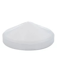 (BULK) STAINLESS STEEL 8" REAR POINTED HUB CAP