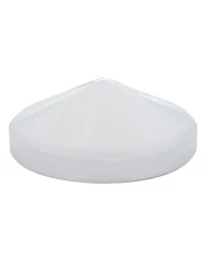 (BULK) STAINLESS STEEL 8 1/4" REAR POINTED HUB CAP (BULK) STAINLESS STEEL 8 1/4" REAR POINTED HUB CAP