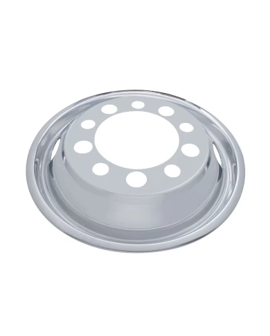 (BULK) STAINLESS STEEL 22 1/2" 2 HAND HOLE FRONT WHEEL LINER (BULK) STAINLESS STEEL 22 1/2" 2 HAND HOLE FRONT WHEEL LINER
