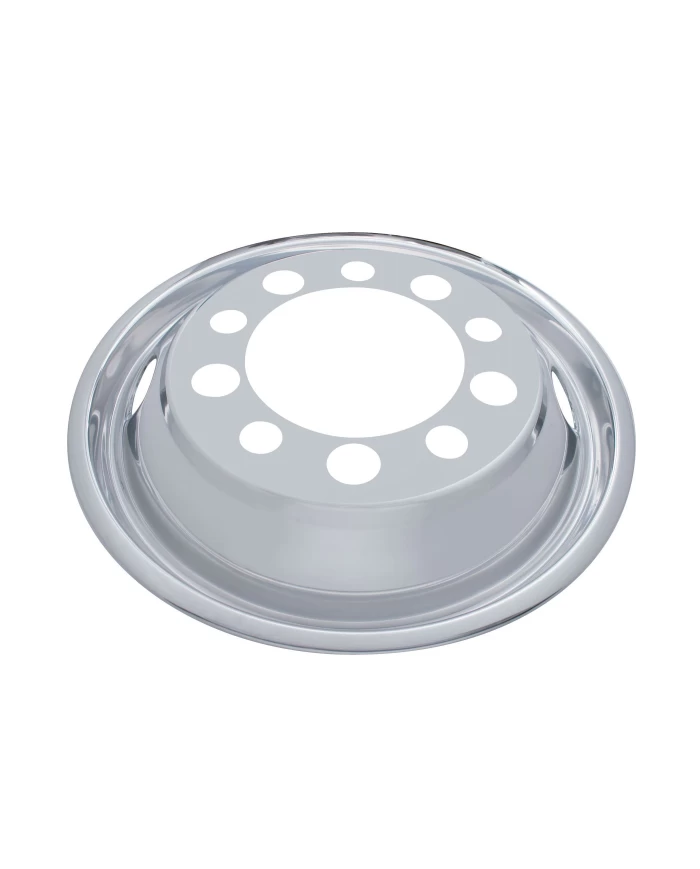 (BULK) STAINLESS STEEL 22 1/2" 2 HAND HOLE FRONT WHEEL LINER (BULK) STAINLESS STEEL 22 1/2" 2 HAND HOLE FRONT WHEEL LINER