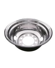 (BULK) STAINLESS STEEL 24 1/2" 2 HAND HOLE REAR WHEEL LINER (BULK) STAINLESS STEEL 24 1/2" 2 HAND HOLE REAR WHEEL LINER