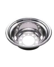 (BULK) STAINLESS STEEL 22 1/2" 2 HAND HOLE REAR WHEEL LINER (BULK) STAINLESS STEEL 22 1/2" 2 HAND HOLE REAR WHEEL LINER