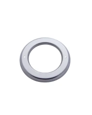 (CARD) STAINLESS STEEL 2 1/2" BEZEL - WIDE GROMMET