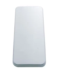 (2/BULK) STAINLESS STEEL PETERBILT VENT DOOR COVER - PLAIN (2/BULK) STAINLESS STEEL PETERBILT VENT DOOR COVER - PLAIN