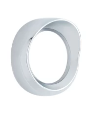 (CARD) CHROME PLASTIC SMALL PYROMETER COVER W/ VISOR - KENWORTH