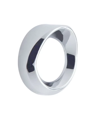(CARD) CHROME PLASTIC SMALL GAUGE COVER W/ VISOR - UNIVERSAL (CARD) CHROME PLASTIC SMALL GAUGE COVER W/ VISOR - UNIVERSAL